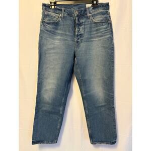 Gap Cheeky Straight High Rise Jeans Blue Sz 31